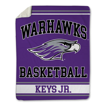 UW-Whitewater - NCAA Men's Basketball : Agape Keys Jr. - Blanket-0