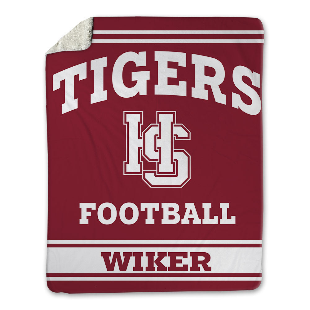 HSC - NCAA Football : Hurley Wiker - Blanket-0