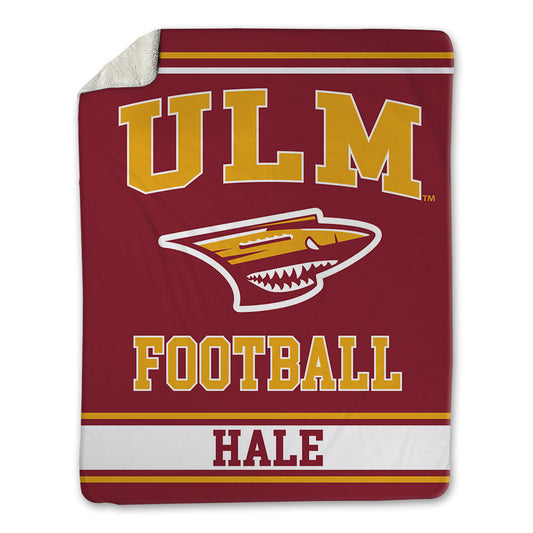ULM - NCAA Football : Gunner Hale - Blanket-0