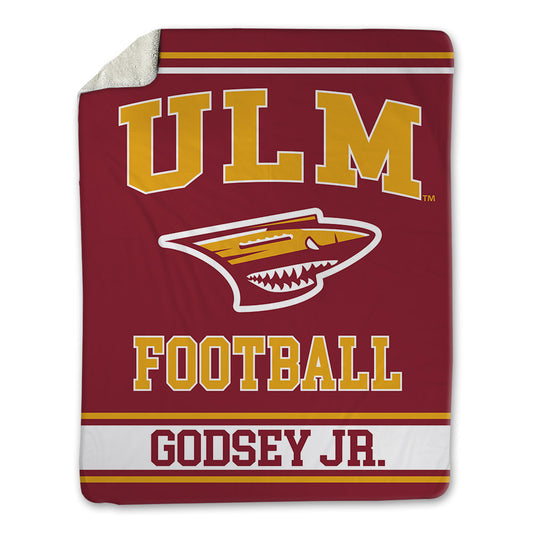 ULM - NCAA Football : David Godsey Jr. - Blanket-0