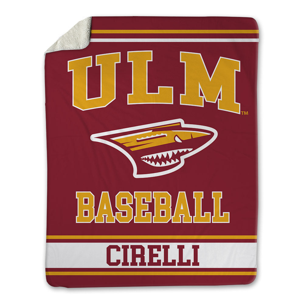 ULM - NCAA Baseball : Joey Cirelli - Blanket-0