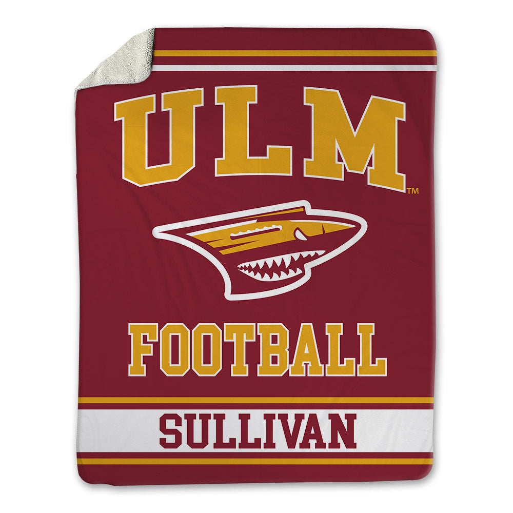 ULM - NCAA Football : Nate Sullivan - Blanket-0