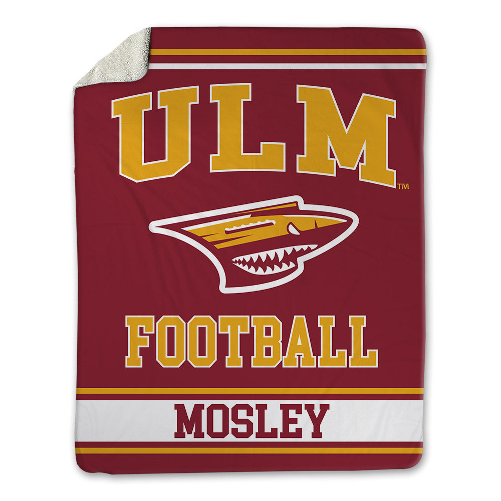 ULM - NCAA Football : Clifton Mosley - Blanket-0