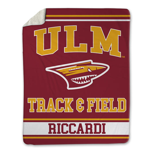 ULM - NCAA Men's Track & Field : Bradley Riccardi - Blanket-0