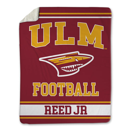 ULM - NCAA Football : Tyrell Reed Jr - Blanket-0