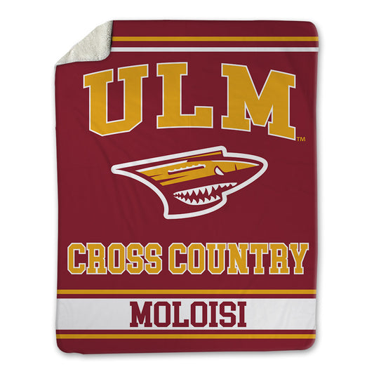 ULM - NCAA Men's Cross Country : Kgaogelo Moloisi - Blanket-0