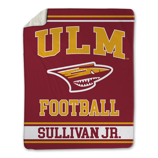 ULM - NCAA Football : Nate Sullivan Jr. - Blanket-0