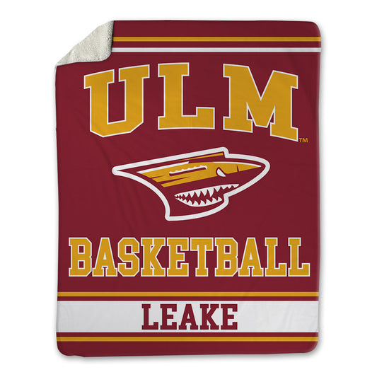 ULM - NCAA Women's Basketball : Aj Leake - Blanket-0