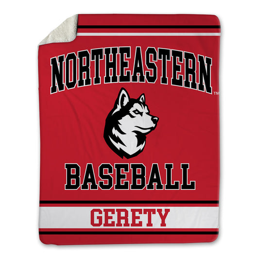 Northeastern - NCAA Baseball : Ryan Gerety - Blanket-0