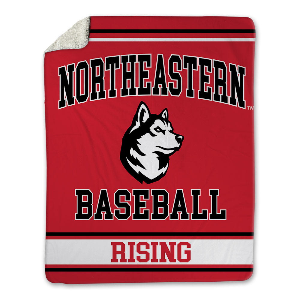 Northeastern - NCAA Baseball : Luc Rising - Blanket-0