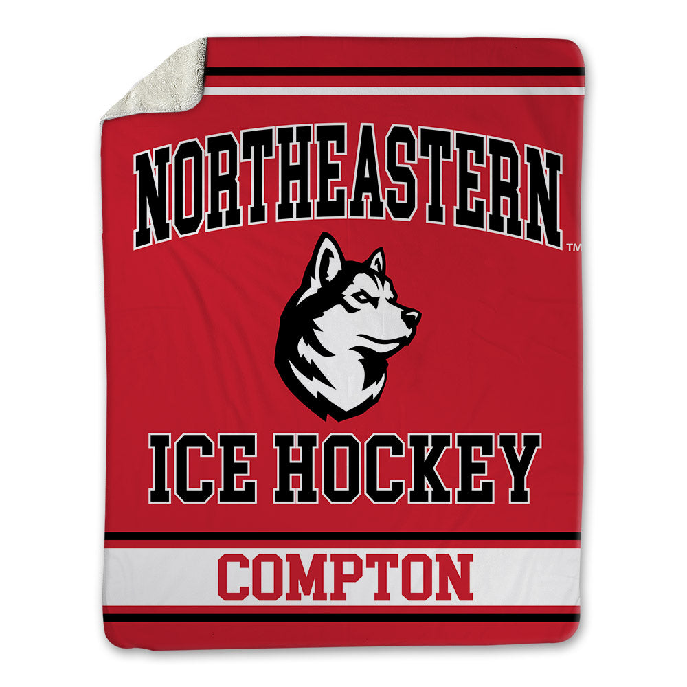 Northeastern - NCAA Women's Ice Hockey : Peyton Compton - Blanket-0