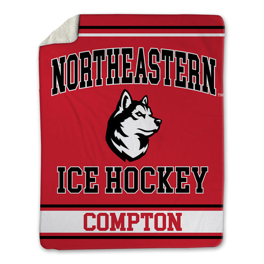 Northeastern - NCAA Women's Ice Hockey : Peyton Compton - Blanket-0