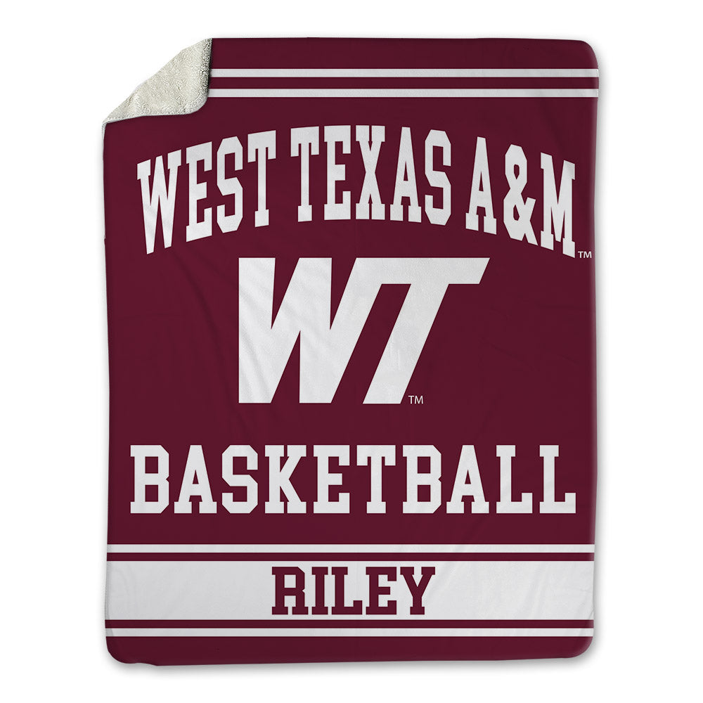 WTAMU - NCAA Men's Basketball : Dyson Riley - Blanket-0