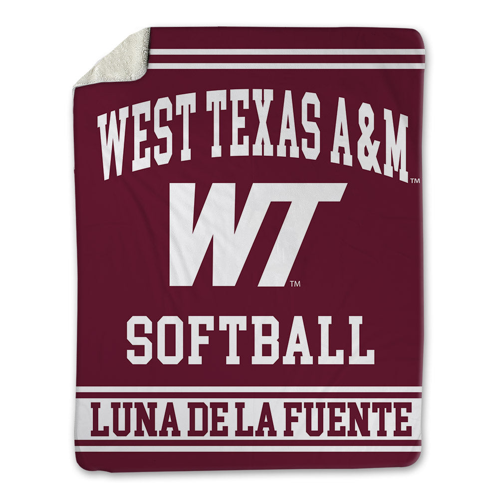 WTAMU - NCAA Softball : Kendall Luna de la Fuente - Blanket-0