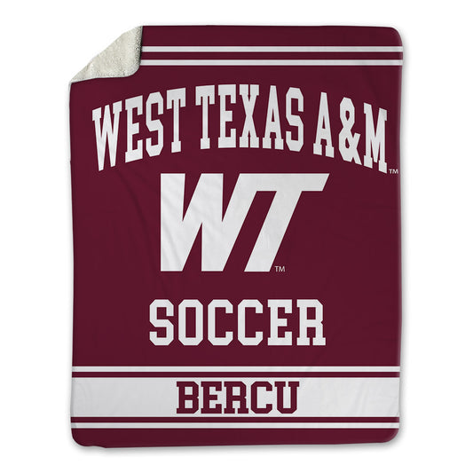 WTAMU - NCAA Men's Soccer : Sol Bercu - Blanket-0
