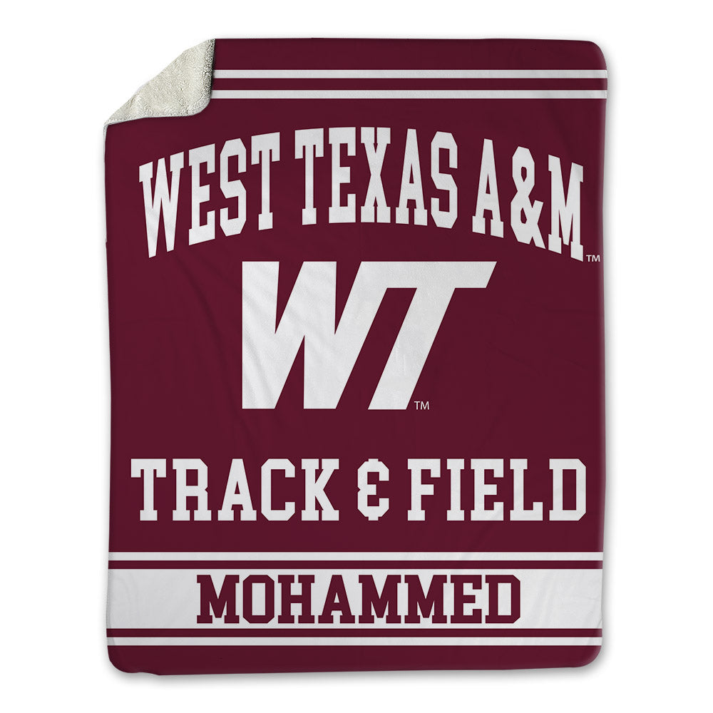 WTAMU - NCAA Men's Track & Field : Aziz Mohammed - Blanket-0