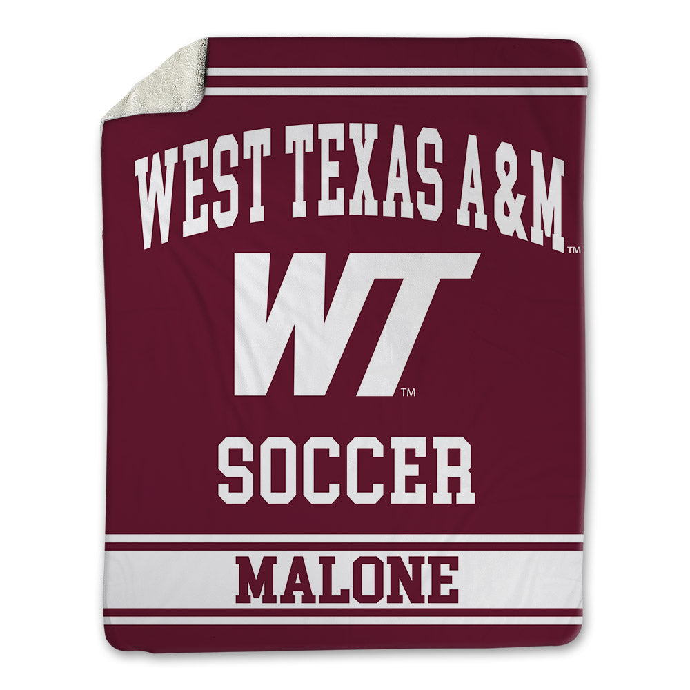 WTAMU - NCAA Women's Soccer : Bailey Malone - Blanket-0