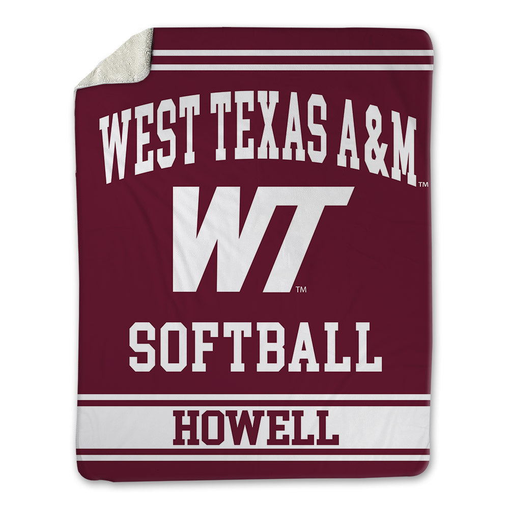 WTAMU - NCAA Softball : Abby Howell - Blanket-0