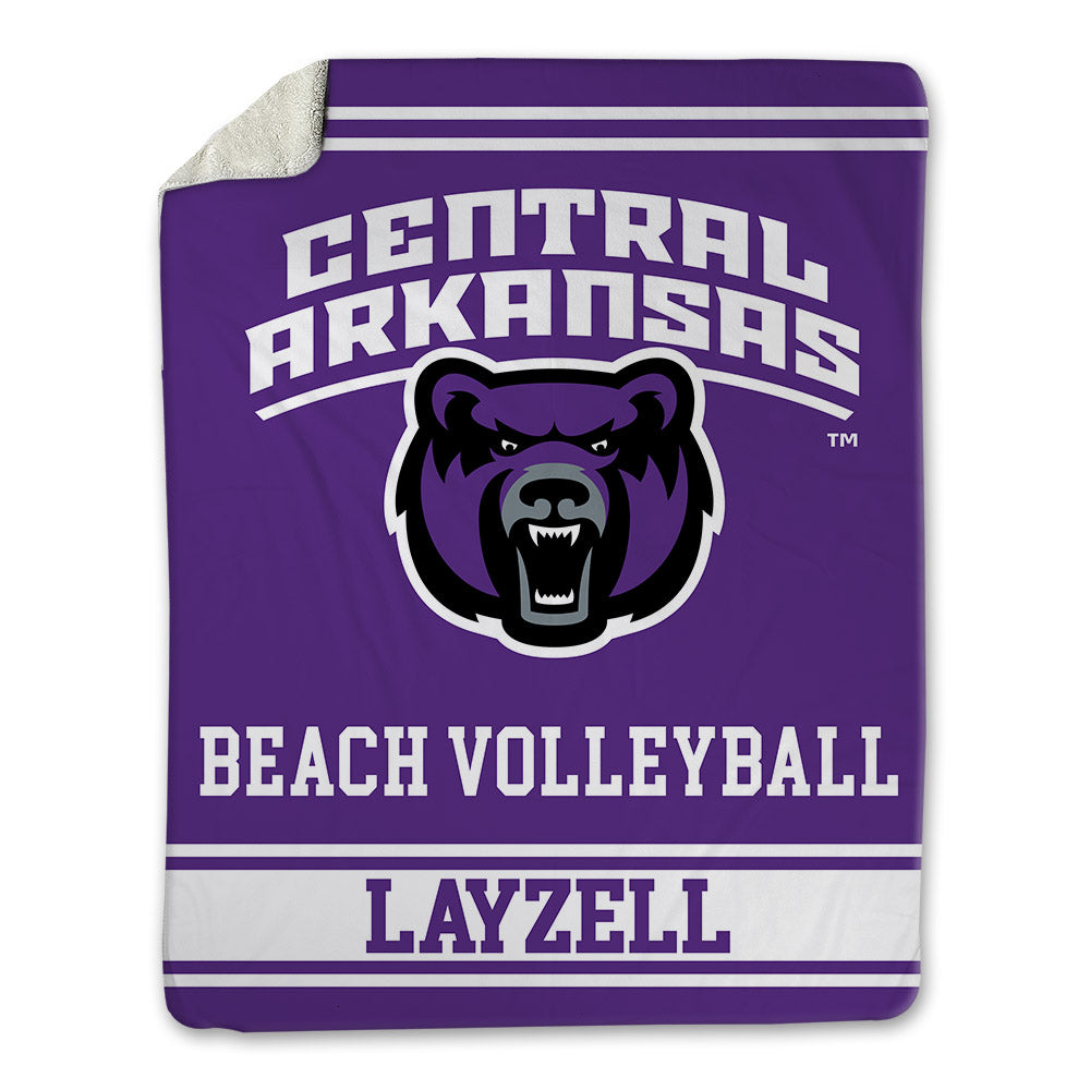 Central Arkansas - NCAA Beach Volleyball : Ella Layzell - Blanket-0