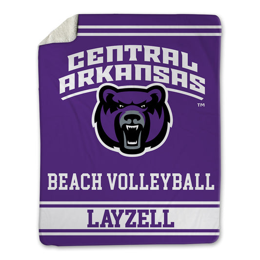 Central Arkansas - NCAA Beach Volleyball : Ella Layzell - Blanket-0