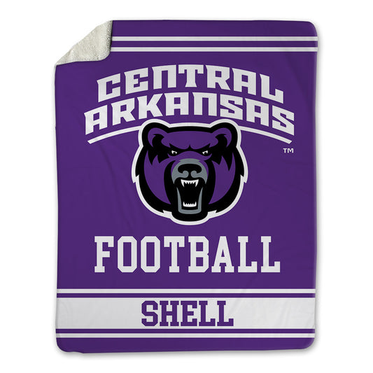 Central Arkansas - NCAA Football : JaKobe Shell - Blanket-0