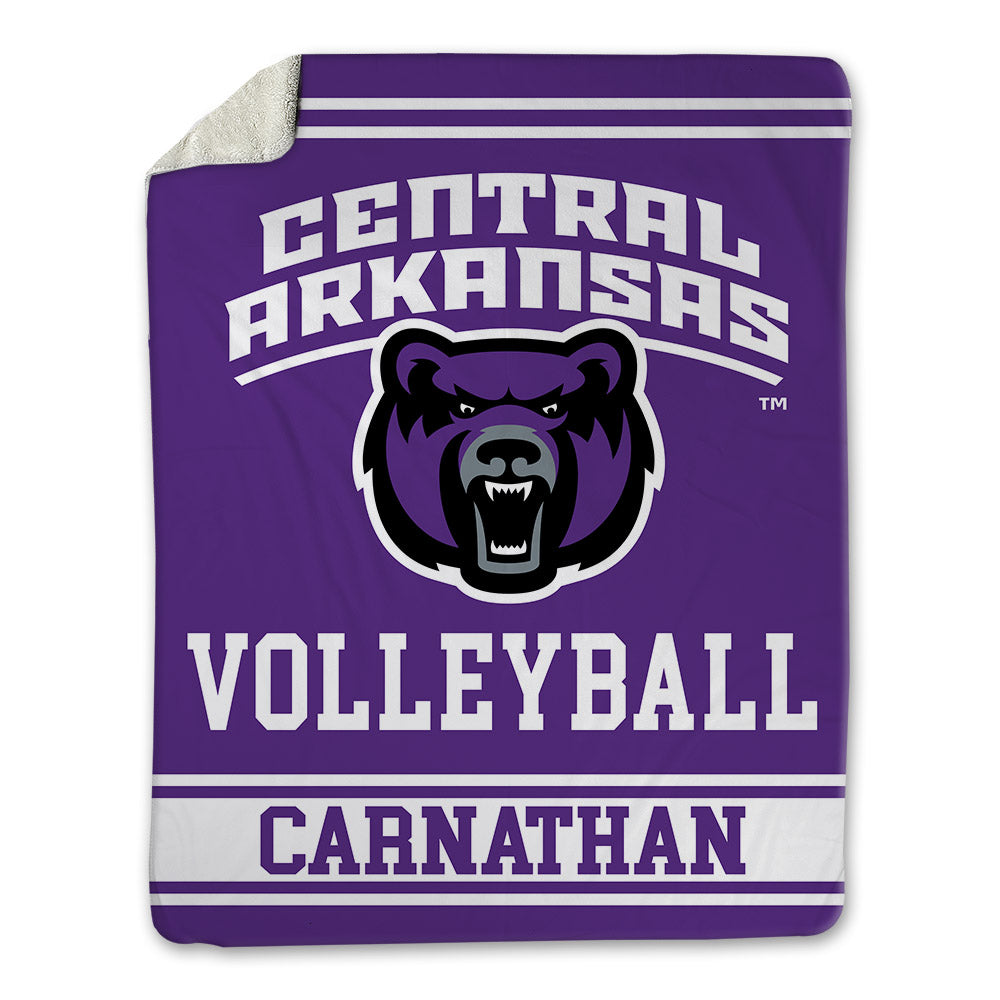 Central Arkansas - NCAA Women's Volleyball : Sarah Carnathan - Blanket-0
