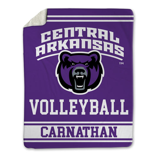 Central Arkansas - NCAA Women's Volleyball : Sarah Carnathan - Blanket-0