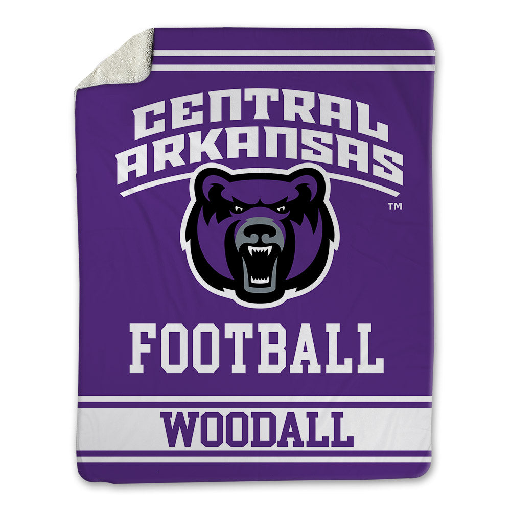 Central Arkansas - NCAA Football : JaBreal Woodall - Blanket-0
