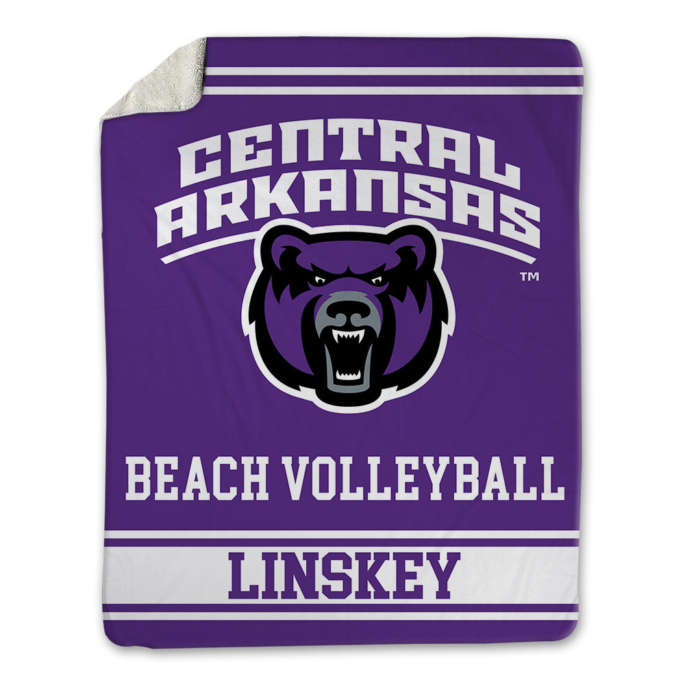 Central Arkansas - NCAA Beach Volleyball : Anna Linskey - Blanket-0