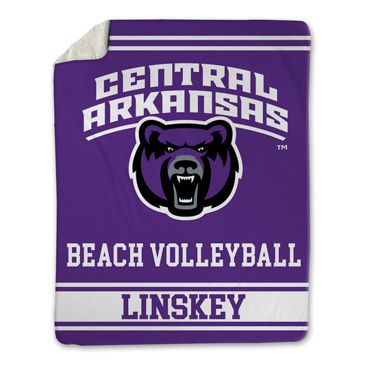 Central Arkansas - NCAA Beach Volleyball : Anna Linskey - Blanket-0