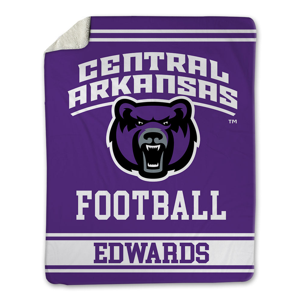 Central Arkansas - NCAA Football : Triston Edwards - Blanket-0