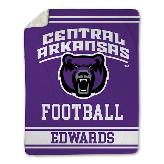 Central Arkansas - NCAA Football : Triston Edwards - Blanket-0
