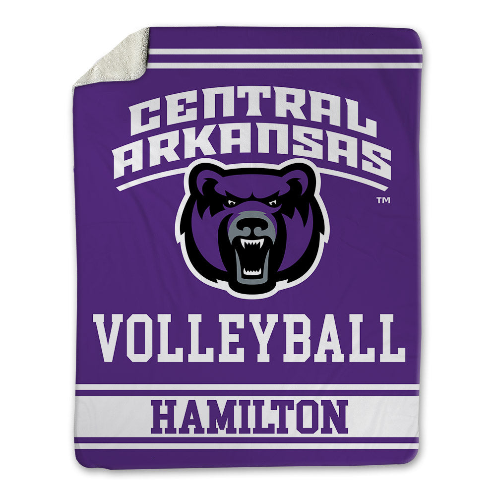 Central Arkansas - NCAA Women's Volleyball : Trinity Hamilton - Blanket-0