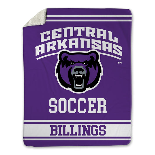 Central Arkansas - NCAA Women's Soccer : Caroline Billings - Blanket-0
