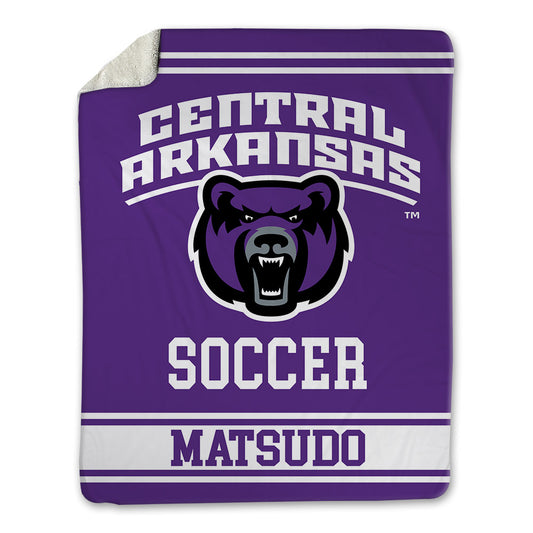 Central Arkansas - NCAA Men's Soccer : Kaisei Matsudo - Blanket-0