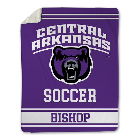 Central Arkansas - NCAA Men's Soccer : Elijah Bishop - Blanket-0