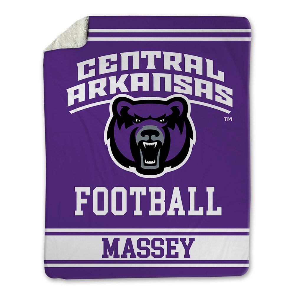 Central Arkansas - NCAA Football : Camron Massey - Blanket-0