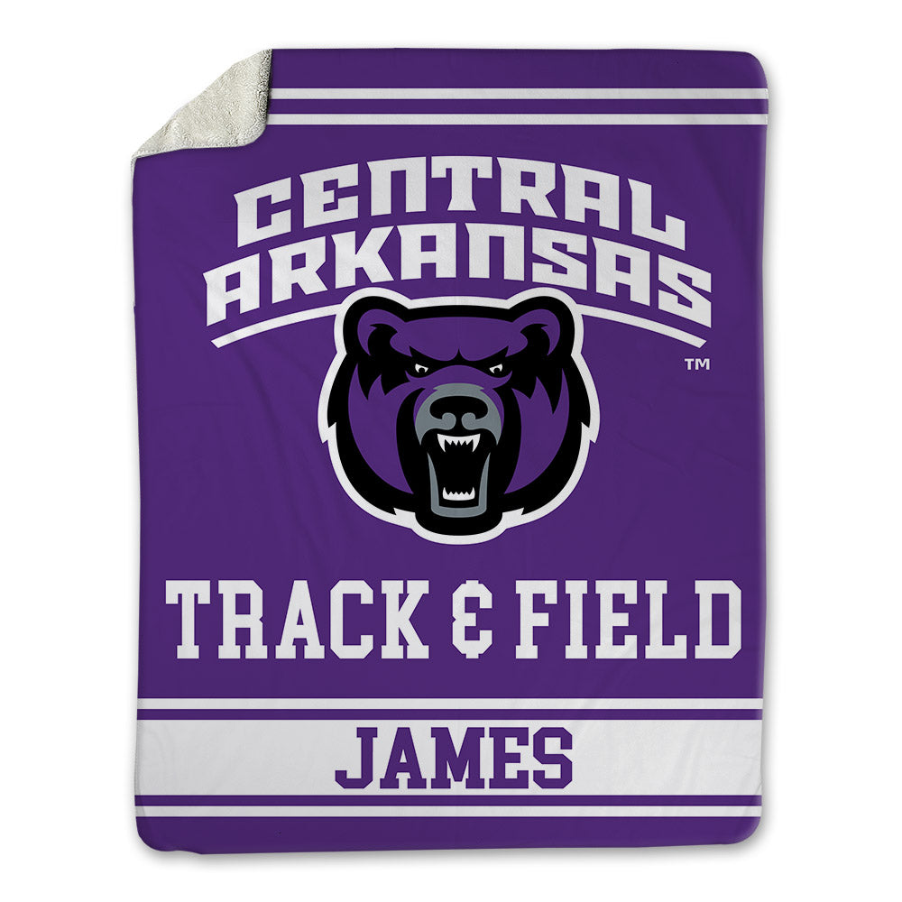 Central Arkansas - NCAA Women's Track & Field : Davin James - Blanket-0