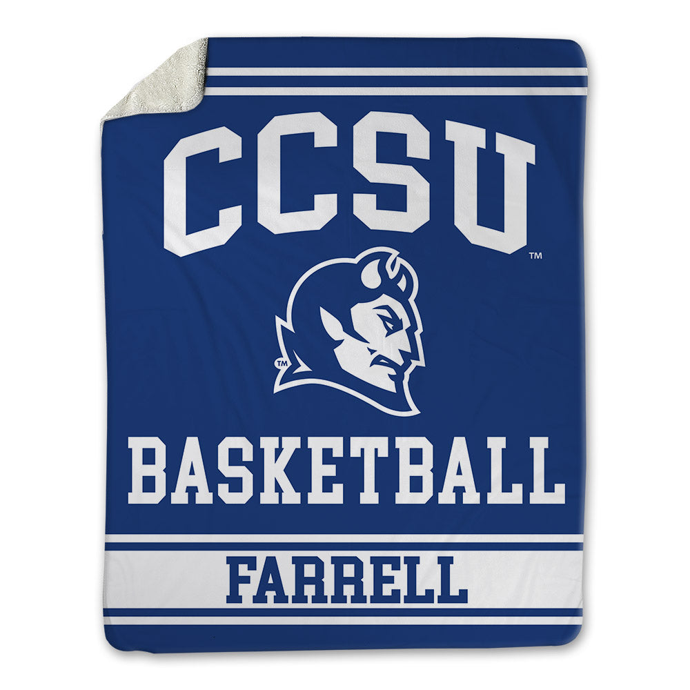 CCSU - NCAA Women's Basketball : Jessica Farrell - Blanket-0