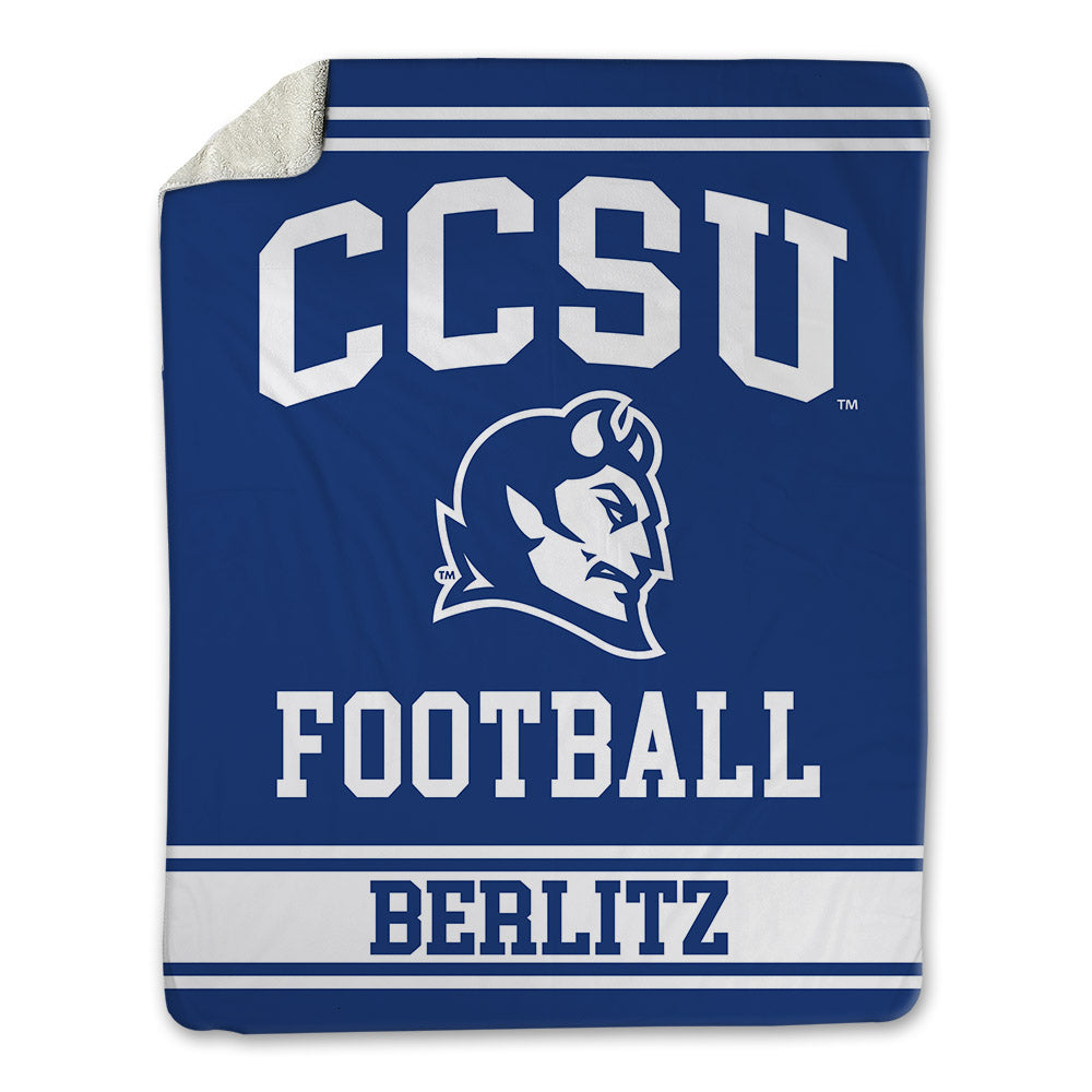 CCSU - NCAA Football : Derek Berlitz - Blanket-0