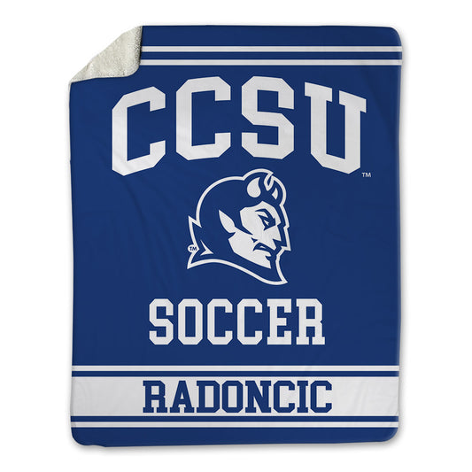CCSU - NCAA Women's Soccer : emma radoncic - Blanket-0