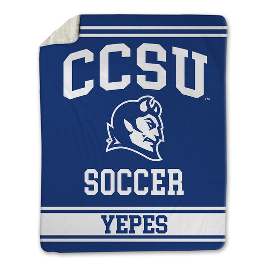CCSU - NCAA Women's Soccer : Taylor Yepes - Blanket-0