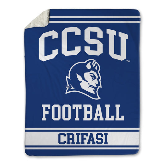 CCSU - NCAA Football : Joseph Crifasi - Blanket-0
