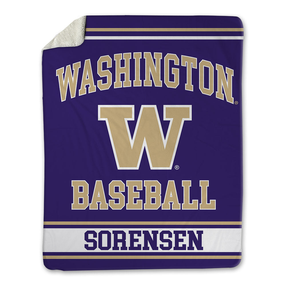 Washington - NCAA Baseball : Noah Sorensen - Blanket-0