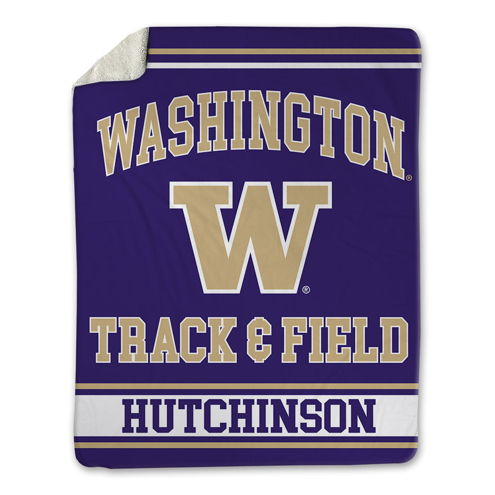 Washington - NCAA Men's Track & Field : Roman Hutchinson - Blanket-0
