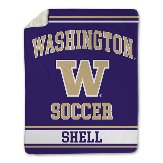 Washington - NCAA Women's Soccer : Samiah Shell - Blanket-0