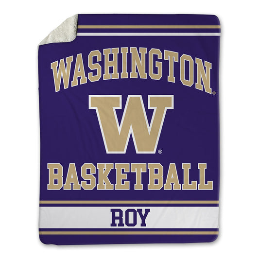 Washington - NCAA Men's Basketball : BJ Roy - Blanket-0