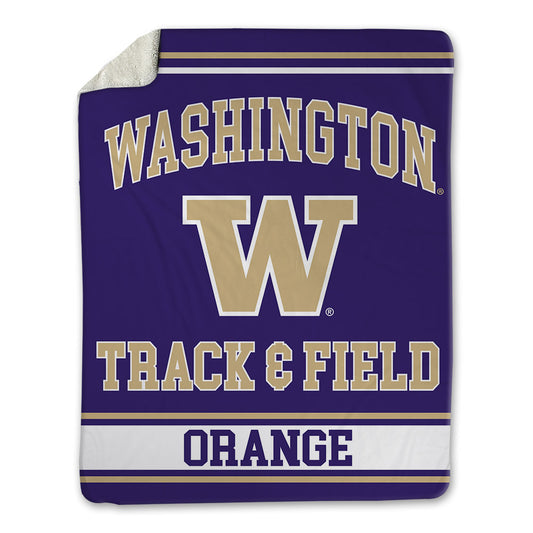 Washington - NCAA Women's Track & Field : Saydi Orange - Blanket-0
