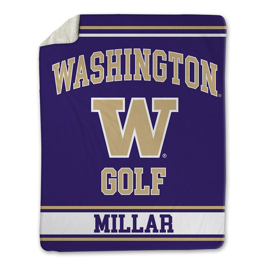 Washington - NCAA Men's Golf : Grady Millar - Blanket-0