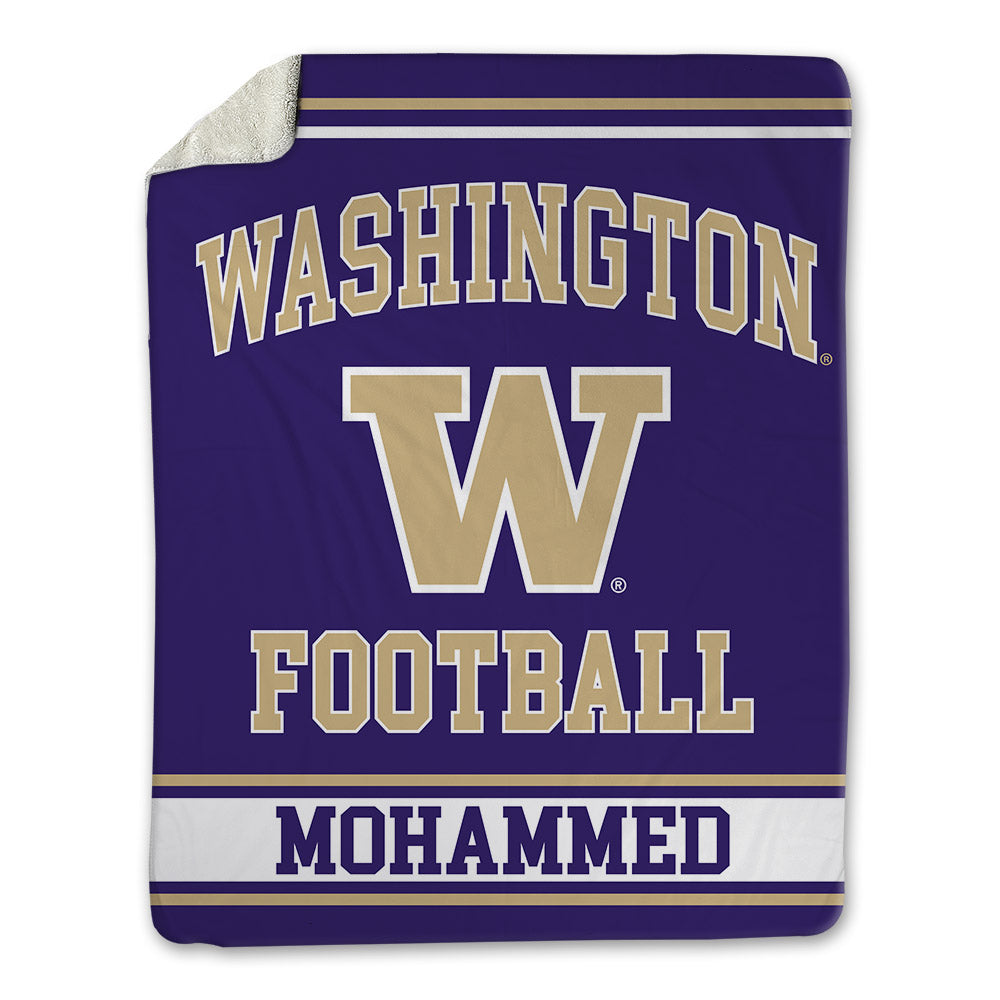 Washington - NCAA Football : Adam Mohammed - Blanket-0